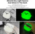 Compatible with Apple AirPods Pro 2nd/1st Generation Charging Case Cover with Cleaner Kit, Luminous 3D Halloween Ghost Funny Anime Soft Silicone P...