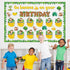 Jungle Theme Monkey Birthday Bulletin Board Set Classroom Happy Birthday Chart Cutouts Safari Decorations for Calendars Bulletin Boards Wall Presc...