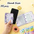 Harphia Mini Budget Binder with Zipper Envelopes & Expense Budget Sheets,Transparent Money Binder with Cash Envelopes for Budgeting and Saving Mon...
