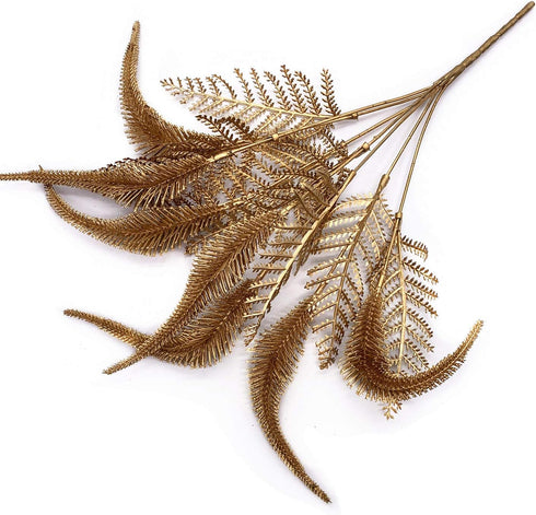CATTREE Artificial Plants for Christmas, Plastic Grass Faux Shrubs Fake Leaves Simulation Setaria Bushes Home Indoor Outdoor Garden Wedding Festiv...