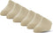 Peds womens Mule Toe Capper No Show Socks, 6-pairs...