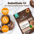 Navitas Organics Cacao Powder - Cocoa Powder Substitute 1:1, For Hot Chocolate, Baking & More - Regenerative Organic Certified, Non GMO, Fairtrade...