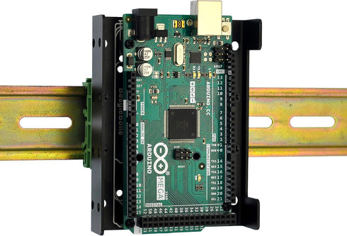 DIN Rail Mount Bracket for Raspberry Pi A+ B+ 2B 3B 3B+ 4B Zero Arduino Uno Mega Mkr BeagleBone...