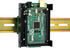 DIN Rail Mount Bracket for Raspberry Pi A+ B+ 2B 3B 3B+ 4B Zero Arduino Uno Mega Mkr BeagleBone...