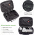 Case for Hypervolt GO 2/Hypervolt GO, Waterproof Shock Resistant Carrying Case for Hyperice Hypervolt GO2/ Hyperice Hypervolt GO Massage Device(ON...