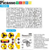 PicassoTiles STEM Kids Solar Powered Dinosaur Robot Educational Learning Engineering Building Toy 3-in-1 Creative Unique Transformation Renewable ...