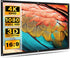 Projector Screen 120 inch, 16:9 Projection Screen, HD 4K Foldable Anti-Crease Cinema Screen for Home Theater Indoor Outdoor (120 inch)......