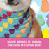 Chick Rainbow Print Dog Bandana, Medium/Large | Large Dog Bandana Officially Licensed Pet Product | Cute, Soft, Machine Washable Dog Apparel & Acc...