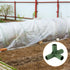 uxcell 12Pcs 11mm/0.4in Greenhouse Frame Connector Pipe Fitting Duty Joint Tool, 4Way Frame Connectors for Trellis Sunscreen Shed Gardening Plant ...