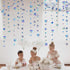 Iridescent 13th Birthday Decorations Number 13 Circle Dot Twinkle Star Garland Metallic Hanging Streamer Bunting Banner Backdrop Girls 13 Year Old...