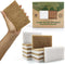 10 Pack Biodegradable Natural Kitchen Sponge - Compostable Cellulose and Coconut Walnut Scrubber Sponge - Eco Friendly Sponges for Dishes...