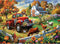 300 Pieces Jigsaw Puzzle for Adults,Country Life Puzzle 300 Pieces Highlights The Agricultural Life and Rural Beauty - Thick,Sturdy Pieces Challen...