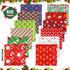 24pcs Christmas Pattern Paper, 11.8x11.8 Inch Double Sided Christmas Craft Paper Snowman Santa Claus Decorative Craft Paper for Scrapbook Cards Ma...