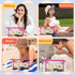 Preppy Patch Cosmetic Bag - Summer BEACH Chenille Varsity Letter Toiletry Bag Transparent PVC Zipper Makeup Bag Waterproof Portable Travel Beach B...