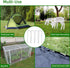 30 Pack Lawn Staples, Premium Garden Landscape Staples, Galvanized Heavy-Duty Gauge Stakes, U-Shaped Tent Stakes, Anti-Rust Fence Netting Pins Gro...