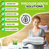 Laundry Detergent Sheets - Eco-Friendly 64 loads Fresh Linen Scent Travel Laundry Detergent Sheets | Plastic Free Laundry Strips W/Recyclable Pack...