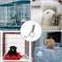 20Pcs Spring Door Latch for Rabbit Cages Spring Latch Hook for Rabbit Cages Multi-Functional Pet Cages Door Spring Latch for Fixing Small Animal, ...