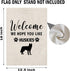 Huskies Garden Flag Welcome We Hope You Like Huskies Garden Flag Huskies Welcome Flag Garden Decor (LIKE HUSKIES F)...