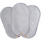 BlueSnail Waterproof Changing Pad Liners 3 Count (14"X26.5", Gray) Bassinet Pad Liner...