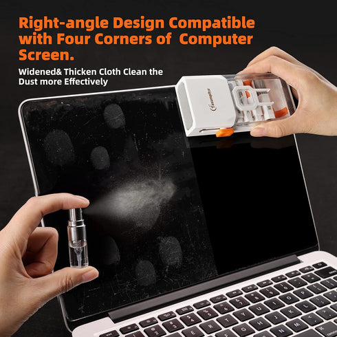 Laptop Cleaning Kit Keyboard Cleaner, Keyboard Cleaning Kit Electronics Cleaning Tool for MacBook iPad Phone iPhone Pro, Brush Tool for Tablet, Co...