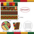 Black History Month Bulletin Board Borders Classroom Decorations, African Worthwhile Commemoration Festival Bulletins Board Wall Decor...