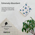 Swedish Dishcloths for Kitchen, 8 Pack Swedish Dish Towels with Clips, Non-Scratch Reusable Paper Towels, Super Absorbent Cellulose Sponge Cloths,...