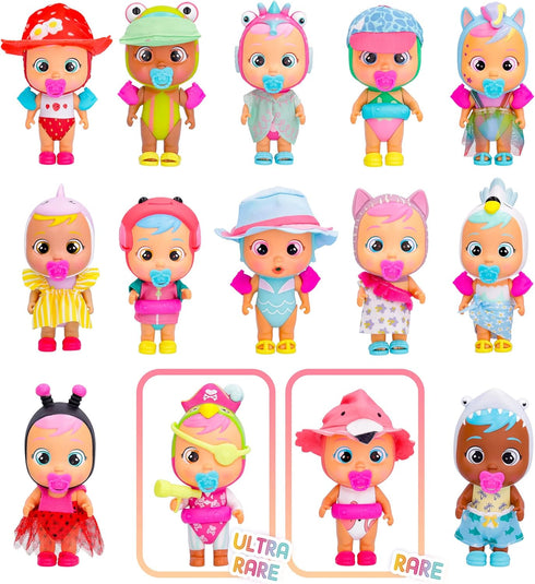Cry Babies Magic Tears Tropical World - Beach Babies Series | 8+ Surprises, Accessories, Surprise Doll - Great Gift for Kids Ages 3+...