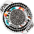French Bull 11" Melamine Dinnerware Colorful Dinner Plate - Foli...