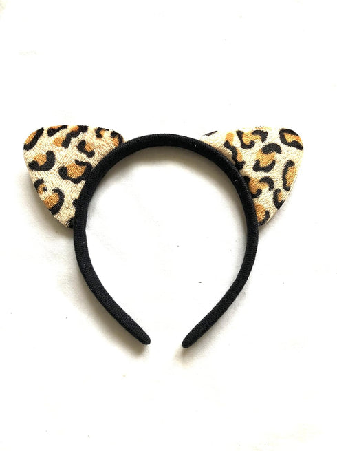 Headband Shiny Hair Hoops Cute Fluffy Hair Accessories for Women Girls Daily Wearing & Party Favor Decoration (12 Cheetah Ear)...