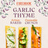 Firehook Garlic Thyme Crackers – Artisan Baked, Craveably Crunchy, Baked with Mediterranean Garlic & Thyme – Organic, Non-GMO, Kosher – 5.5 oz Box...