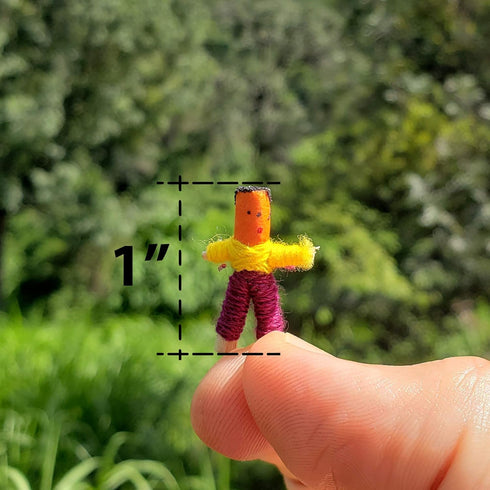 150 Worry Dolls in Bulk from Guatemala - Girls and Boys - Worry Doll - Guatemalan Dolls - Mayan - Trouble - Anxiety - People - Mexican - (1 in) (1...