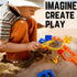 Liberty Imports ABC Alphabet Sand Mold Uppercase Letters Beach Toy Play Set with Digging Tools, Shovel, Sifter for Kids, Toddlers (Colors Vary)...