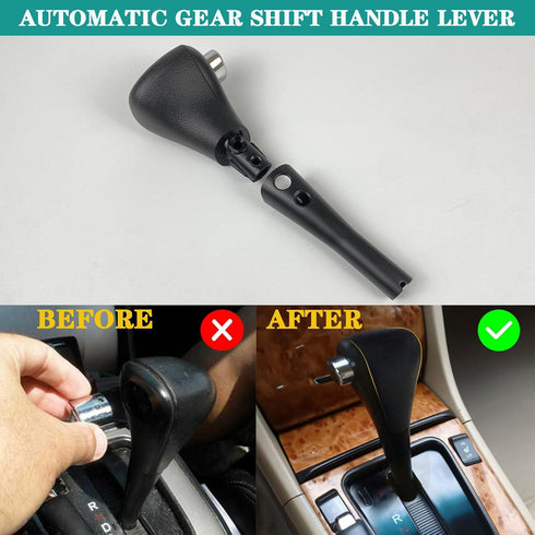 Car Shifter Knob Handle Compatible with 2003 2004 2005 2006 Honda Accord Automatic Gear Shift Handle Lever Replaces 54130-SDA-A84ZB 54130-SDA-A51...