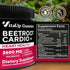 Beet Root Gummies - Cardio Beet Gummies 2600mg - Nitric Oxide Gummies with Beet Root, Grape Seed Extract, Coq10, Vitamin C & B12 - Beet Chews for ...