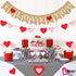 KatchOn, Burlap I Love You Banner - 10 Feet, No DIY | Love Banner for Valentines Day Decorations | Gold I Love You Sign for Valentines Day Decor |...