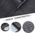 15.7"X118" Black Wood Wallpaper Peel and Stick Fishbone Textured Wood Contact Paper Self Adhesive Removable Wallpaper Waterproof Wallpaper for Bed...