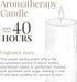 Candle-lite Scented Candles, Creamy Vanilla Swirl Fragrance, One 10 oz. Three Wick Aromatherapy Candle with 20-40 Hours of Burn Time, Off-White Co...