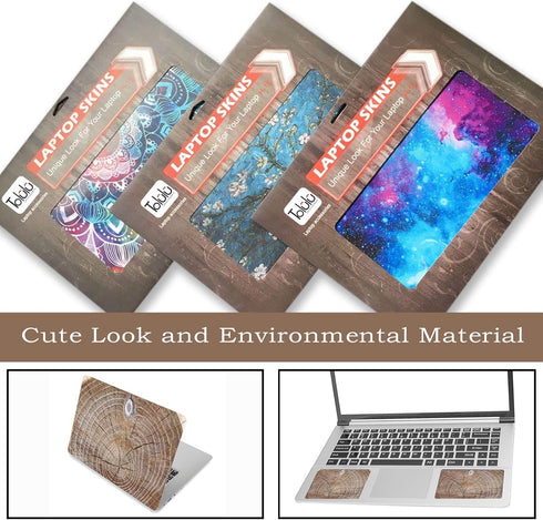 Laptop Skin Sticker Decal,12" 13" 13.3" 14" 15" 15.4" 15.6 inch Laptop Vinyl Skin Sticker Cover Art Protector Notebook PC (2 Wrist Pad Skin Includ...