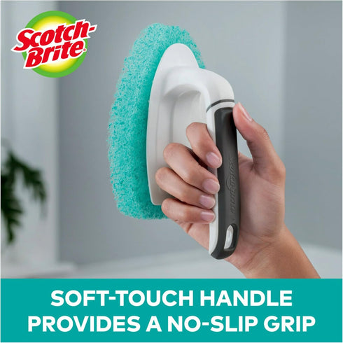 Scotch-Brite Non-Scratch Tub & Tile Scrubber, 6 Count...