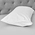 AllerEase Hot Water Wash Breathable Advanced Protection Machine Washable Durable Zippered Pillow Protector, Standard/Queen Size 2 Pack, White...