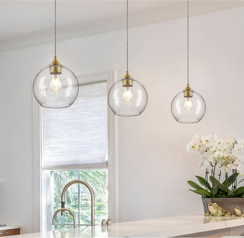 Westinghouse 5258020 6.5 Watt (60 Watt Equivalent) A19 Dimmable Clear Filament LED Light Bulb, Medium Base, 6 Pack...