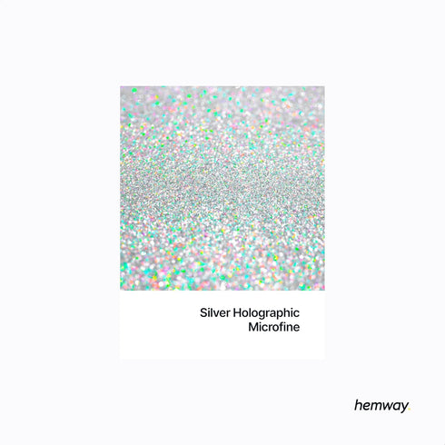 Hemway Craft Glitter 100g / 3.5oz Glitter Flakes for Arts Crafts Tumblers Resin Epoxy Scrapbook Glass Schools Paper Halloween Decorations - Microf...
