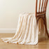 Battilo Cream Ivory Cable Knit Throw Blankets for Couch, Super Soft Warm Cozy Decorative Knitted Throw Blanket for Bed, Sofa, Chair 50"x60"...
