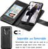 Tekcoo Wallet Case for LG G8 / LG G8 ThinQ 2019, Luxury ID Cash Credit Card Slots Holder PU Leather Carrying Purse Folio Flip Cover Cases [Detacha...