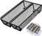 2PCS Drawer Organizer,Drawer Organizer for Kitchen,Utensil Mesh Drawer Organizer with Interlocking Arm for Cosmetic,Flatware,Pen (9 * 3 * 2 Inches...