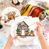 Kigley 5 Sets Embroidery Starter Kit for Adults Plant Lover Gifts for Women Beginners Flower Embroidery Shop Pattern for Kids Cross Stitch Set Nee...