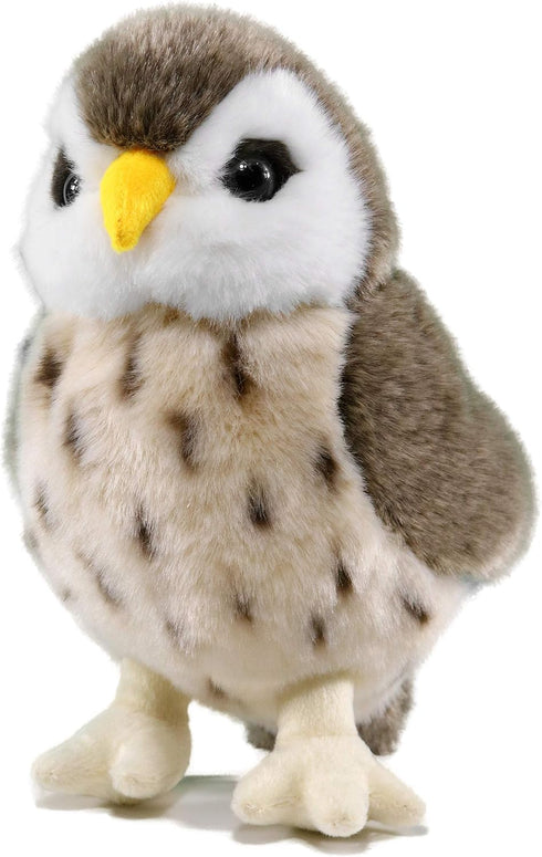 Ice King Bear Owl Stuffed Animal Luminous Eyes, Cute Plush toy 10 Inches...