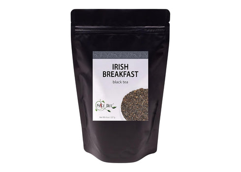 Irish Breakfast Tea, Loose Leaf Black Tea, Caffeine, Hot & Iced Tea | 8oz Bulk Tea, 80-100 Cups - Premium Black Loose Leaf Tea Kenyan, Assam, 100%...