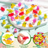 48 Pcs Mini Dinosaur Figures Resin, 6 Types Small Dinosaur Toys, Garden Mini Dinosaurs for Cake Topper (Mixed Packaging)...