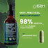 E2H Chlorophyll Liquid Drops - All-Natural Flavored Energy Booster, Immune System Support and Internal Deodorant - Vegan - Gluten Free - Non-GMO -...